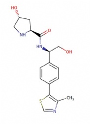 (2S,4R)-4-hydroxy-N-((R)-2-hydroxy-1-(4-(4-methylthiazol-5-yl)phenyl)ethyl)pyrrolidine-2-carboxamide