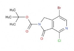 tert-butyl 7-bromo-4-chloro-3-oxo-1,3-dihydro-2H-pyrrolo[3,4-c]pyridine-2-carboxylate