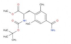methyl (S)-2-((tert-butoxycarbonyl)amino)-3-(4-carbamoyl-2,6-dimethylphenyl)propanoate