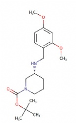 tert-butyl (R)-3-((2,4-dimethoxybenzyl)amino)piperidine-1-carboxylate