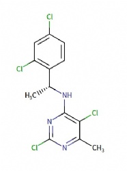 (R)-2,5-dichloro-N-(1-(2,4-dichlorophenyl)ethyl)-6-methylpyrimidin-4-amine