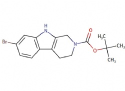 tert-butyl 7-bromo-1,3,4,9-tetrahydro-2H-pyrido[3,4-b]indole-2-carboxylate