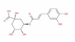 (1S,3R,4R,5R)-3-(((E)-3-(3,4-dihydroxyphenyl)acryloyl)oxy)-1,4,5-trihydroxycyclohexane-1-carboxylic acid