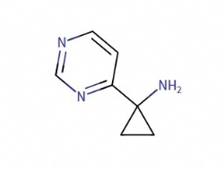 1-(Pyrimidin-4-yl)cyclopropanamine