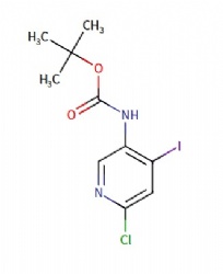 tert-butyl (6-chloro-4-iodopyridin-3-yl)carbamate