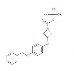 tert-butyl 3-(4-(benzyloxy)phenoxy)azetidine-1-carboxylate