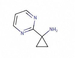 1-(Pyrimidin-2-yl)cyclopropan-1-amine