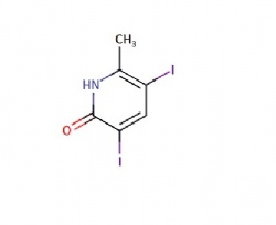 3,5-diiodo-6-methylpyridin-2(1H)-one