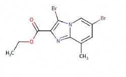 ethyl 3,6-dibromo-8-methylimidazo[1,2-a]pyridine-2-carboxylate