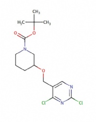 tert-butyl 3-((2,4-dichloropyrimidin-5-yl)methoxy)piperidine-1-carboxylate