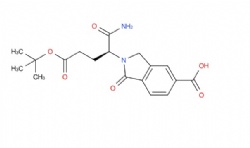 (S)-2-(1-amino-5-(tert-butoxy)-1,5-dioxopentan-2-yl)-1-oxoisoindoline-5-carboxylic acid