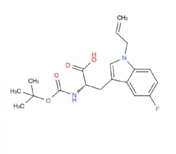 (S)-3-(1-allyl-5-fluoro-1H-indol-3-yl)-2-((tert-butoxycarbonyl)amino)propanoic acid