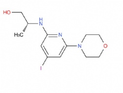 (R)-2-((4-iodo-6-morpholinopyridin-2-yl)amino)propan-1-ol