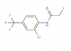 N-(2-chloro-4-(trifluoromethyl)phenyl)-2-iodoacetamide