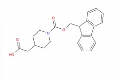 2-(1-(((9H-fluoren-9-yl)methoxy)carbonyl)piperidin-4-yl)acetic acid