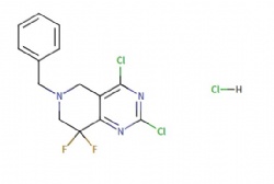 6-benzyl-2,4-dichloro-8,8-difluoro-5,6,7,8-tetrahydropyrido[4,3-d]pyrimidine hydrochloride