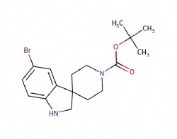 tert-butyl 5-bromospiro[indoline-3,4'-piperidine]-1'-carboxylate