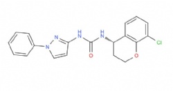 1-[(4S)-8-chlorochroman-4-yl]-3-(1-phenylpyrazol-3-yl)urea