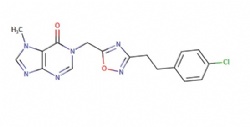 1-((3-(4-chlorophenethyl)-1,2,4-oxadiazol-5-yl)methyl)-7-methyl-1,7-dihydro-6H-purin-6-one