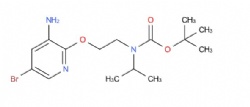 tert-butyl (2-((3-amino-5-bromopyridin-2-yl)oxy)ethyl)(isopropyl)carbamate