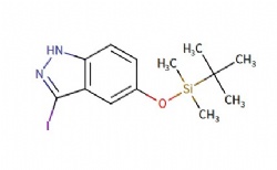 tert-butyl-[(3-iodo-1H-indazol-5-yl)oxy]-dimethyl-silane