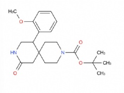 tert-butyl 7-(2-methoxyphenyl)-10-oxo-3,9-diazaspiro[5.5]undecane-3-carboxylate