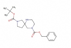 9-benzyl 2-(tert-butyl) 2,6,9-triazaspiro[4.5]decane-2,9-dicarboxylate