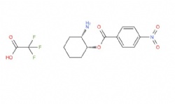 (1R,2S)-2-aminocyclohexyl 4-nitrobenzoate 2,2,2-trifluoroacetate