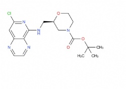 tert-butyl (R)-2-(((7-chloropyrido[3,4-b]pyrazin-5-yl)amino)methyl)morpholine-4-carboxylate
