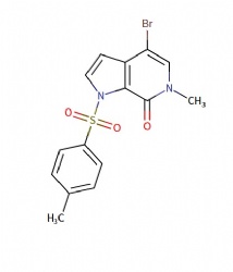 4-bromo-6-methyl-1-tosyl-1,6-dihydro-7H-pyrrolo[2,3-c]pyridin-7-one