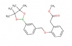 methyl 2-(2-((3-(4,4,5,5-tetramethyl-1,3,2-dioxaborolan-2-yl)benzyl)oxy)phenyl)acetate
