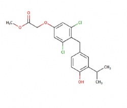 methyl 2-(3,5-dichloro-4-(4-hydroxy-3-isopropylbenzyl)phenoxy)acetate