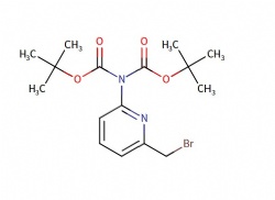 tert-butyl N-[6-(bromomethyl)-2-pyridyl]-N-tert-butoxycarbonyl-carbamate