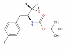 tert-butyl ((S)-2-(4-iodophenyl)-1-((R)-oxiran-2-yl)ethyl)carbamate