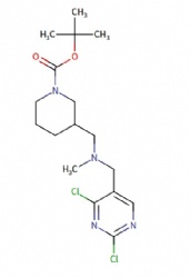tert-butyl 3-((((2,4-dichloropyrimidin-5-yl)methyl)(methyl)amino)methyl)piperidine-1-carboxylate