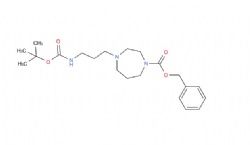 benzyl 4-(3-((tert-butoxycarbonyl)amino)propyl)-1,4-diazepane-1-carboxylate