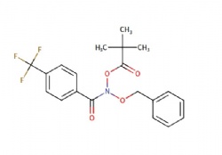 N-(benzyloxy)-N-(pivaloyloxy)-4-(trifluoromethyl)benzamide