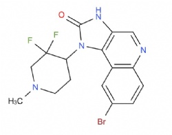 8-bromo-1-(3,3-difluoro-1-methylpiperidin-4-yl)-1,3-dihydro-2H-imidazo[4,5-c]quinolin-2-one
