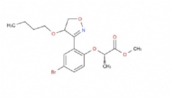 methyl (2S)-2-(4-bromo-2-(4-butoxy-4,5-dihydroisoxazol-3-yl)phenoxy)propanoate