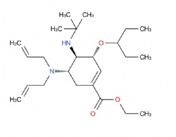 ethyl (3R,4R,5S)-4-(tert-butylamino)-5-(diallylamino)-3-(pentan-3-yloxy)cyclohex-1-ene-1-carboxylate