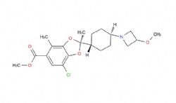 methyl (R)-7-chloro-2-(trans-4-(3-methoxyazetidin-1-yl)cyclohexyl)-2,4-dimethylbenzo[d][1,3]dioxole-5-carboxylate