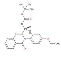 tert-butyl (R)-(1-(3-(4-ethoxyphenyl)-4-oxo-3,4-dihydropyrido[2,3-d]pyrimidin-2-yl)ethyl)carbamate