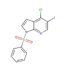 4-chloro-5-iodo-1-(phenylsulfonyl)-1H-pyrrolo[2,3-b]pyridine