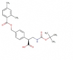 (S)-3-((tert-butoxycarbonyl)amino)-2-(4-(((2,4-dimethylbenzoyl)oxy)methyl)phenyl)propanoic acid