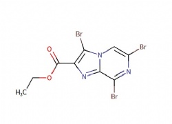 ethyl 3,6,8-tribromoimidazo[1,2-a]pyrazine-2-carboxylate