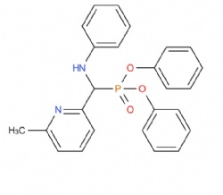 diphenyl ((6-methylpyridin-2-yl)(phenylamino)methyl)phosphonate
