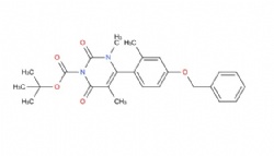 tert-butyl 4-(4-(benzyloxy)-2-methylphenyl)-3,5-dimethyl-2,6-dioxo-3,6-dihydropyrimidine-1(2H)-carboxylate