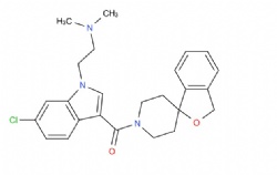(6-chloro-1-(2-(dimethylamino)ethyl)-1H-indol-3-yl)(3H-spiro[isobenzofuran-1,4'-piperidin]-1'-yl)methanone