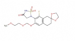 5-(8-fluoro-6-((2-methoxyethoxy)methoxy)-3,4-dihydro-1H-spiro[naphthalene-2,2'-[1,3]dioxolan]-7-yl)-1,2,5-thiadiazolidin-3-one 1,1-dioxide